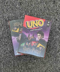 بازی اونو هری پاتر (Harry Potter UNO) نسخه جادویی با ۱۲۰ کارت و طراحی دنیای هاگوارتز