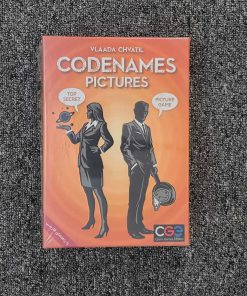 بازی فکری کدنیمز نسخه تصاویر Codenames Pictures بازی دورهمی و تیمی با کارتهای تصویری